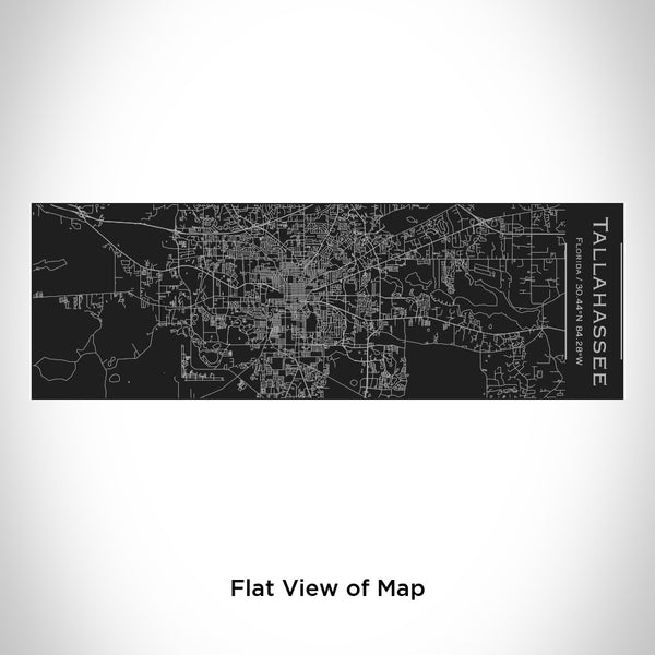 Tallahassee - Florida Map Insulated Cup in Matte Black