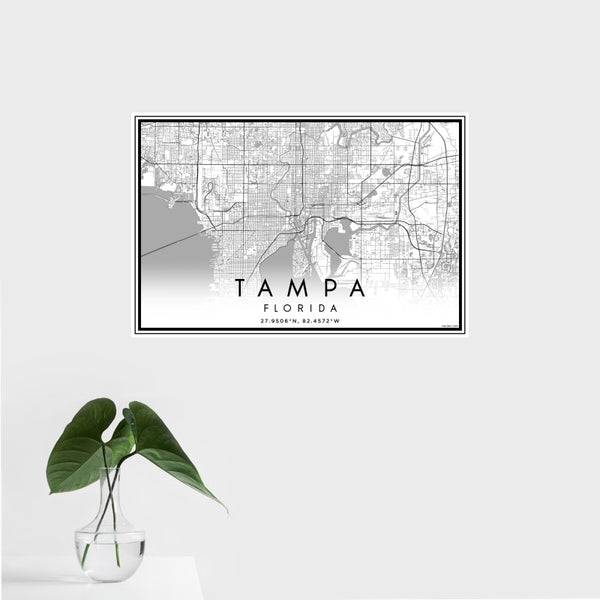 Tampa - Florida Classic Map Print