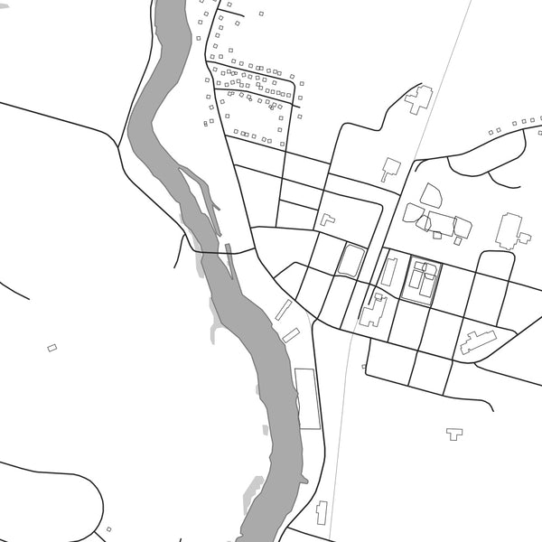 Wallkill - New York Classic Map Print