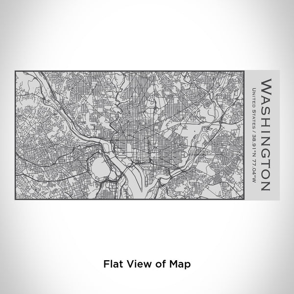 Washington - United States Map Insulated Bottle