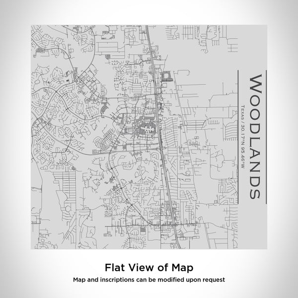 Woodlands - Texas Map Tumbler