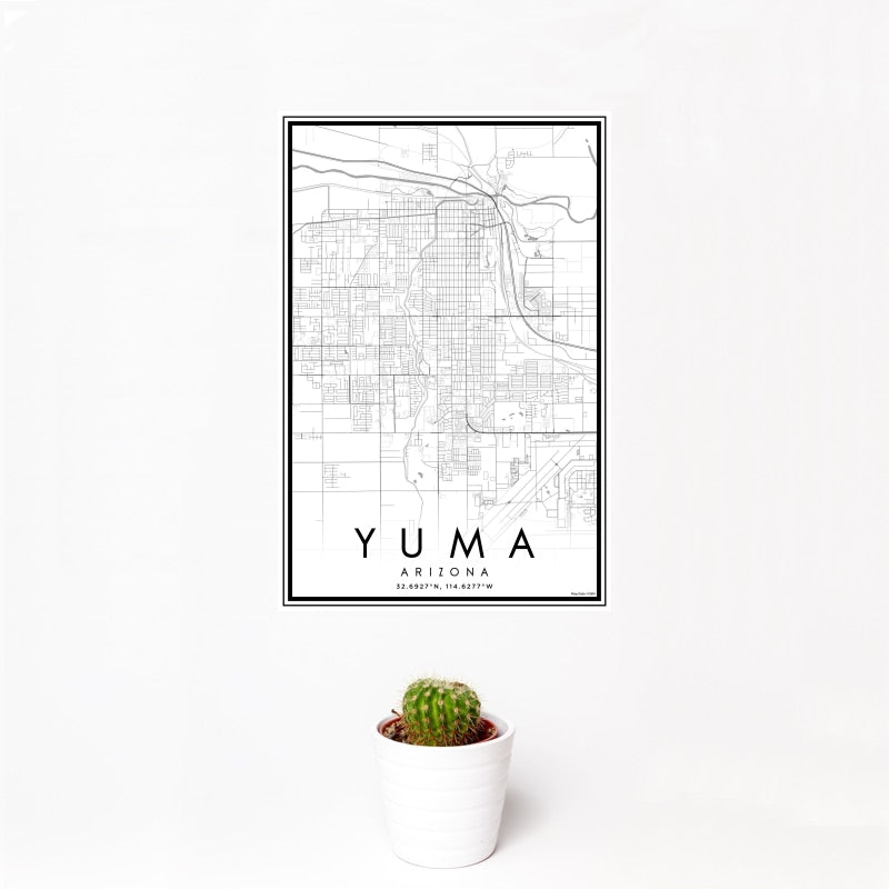 Yuma - Arizona Classic Map Print