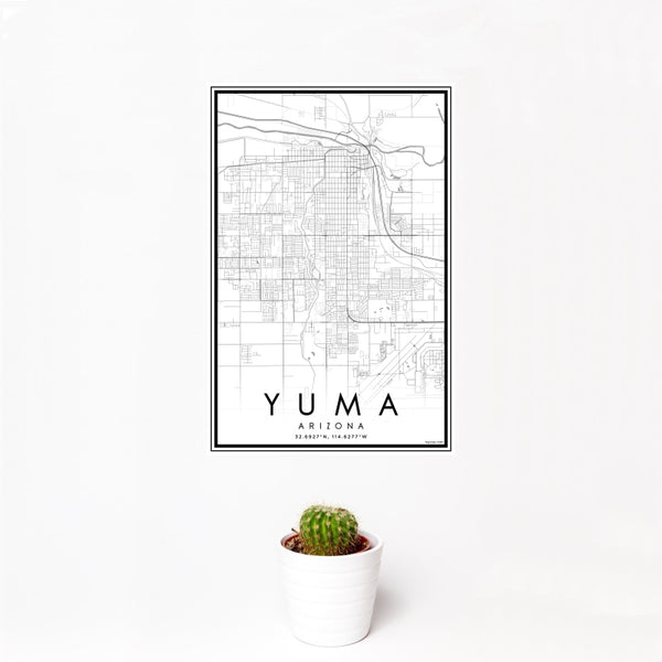 Yuma - Arizona Classic Map Print