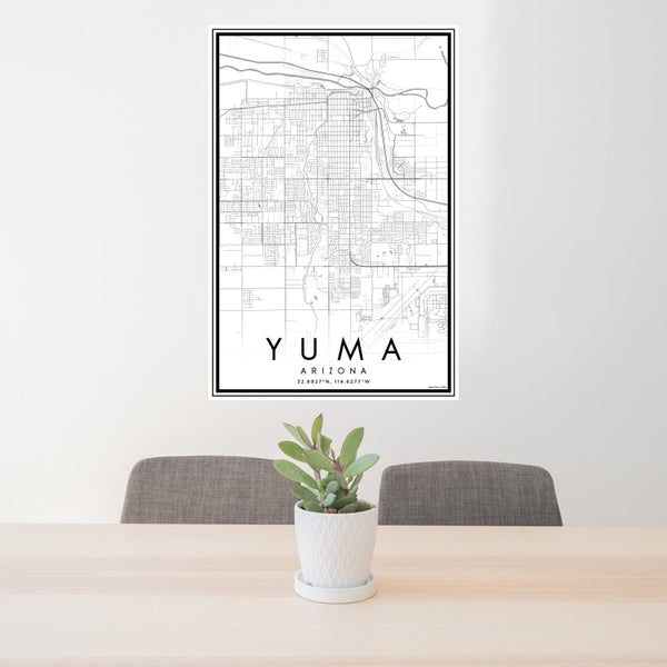 Yuma - Arizona Classic Map Print