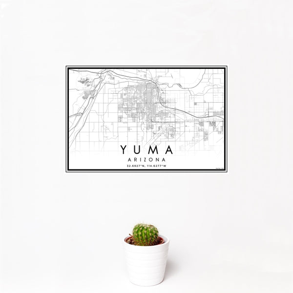 Yuma - Arizona Classic Map Print