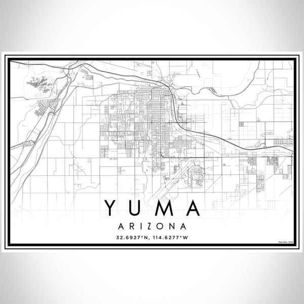 Yuma - Arizona Classic Map Print