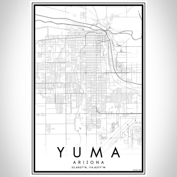 Yuma - Arizona Classic Map Print