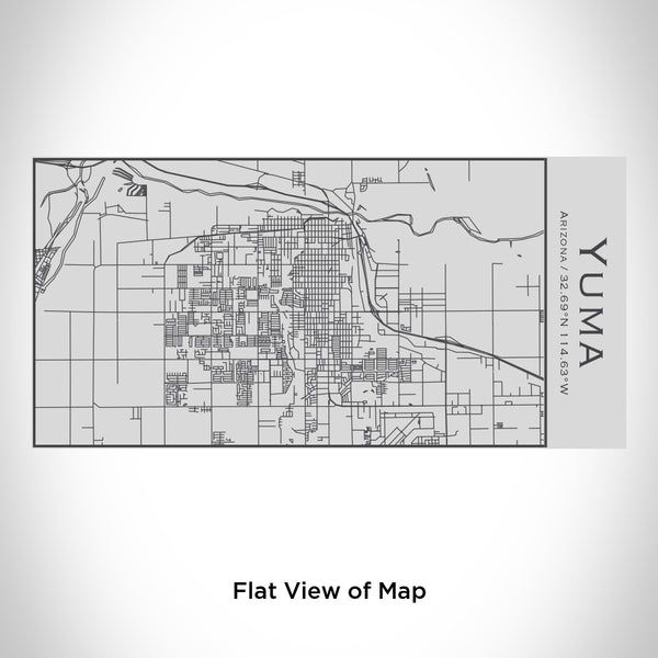 Yuma - Arizona Map Insulated Bottle