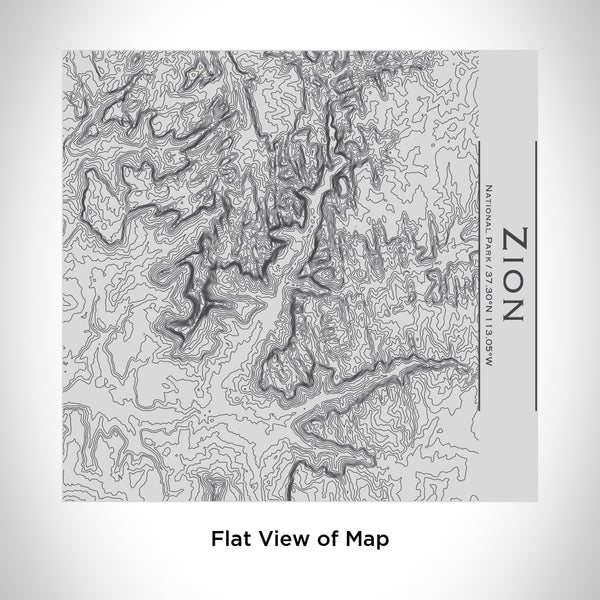 Zion National Park - Utah Map Tumbler